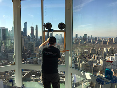 vetrox, glaskratzer entfernen, glasreparatur, verkratztes glas, glasschutz, esg, vsg, isolierglas, glasoberfläche, float, brandschutzglas